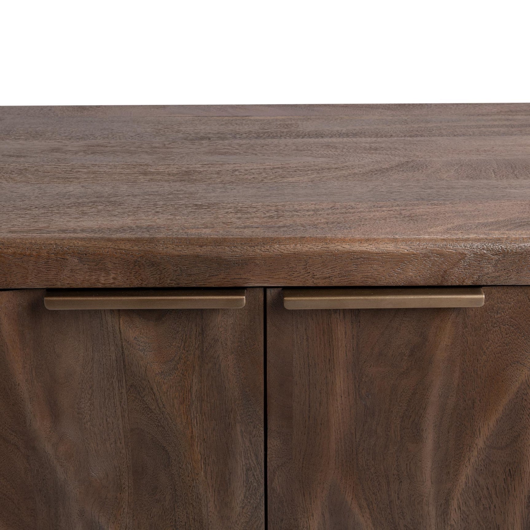 Braxton Tundra Brown 4 Door Cabinet - Ornate Home