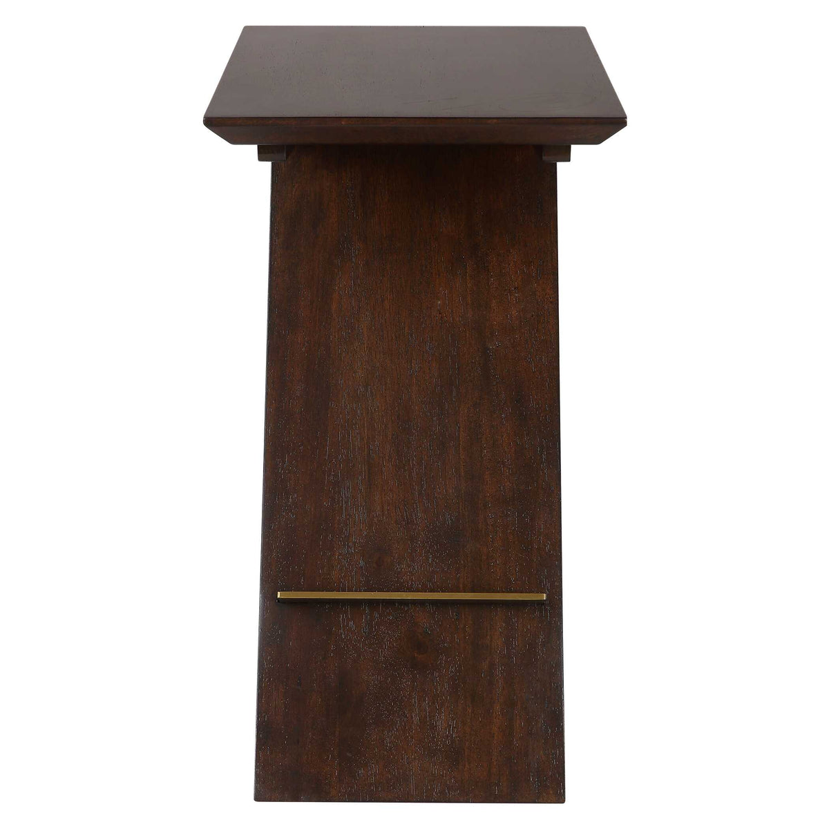 Breakthrough Brown/Gold Modern Accent Table - Ornate Home