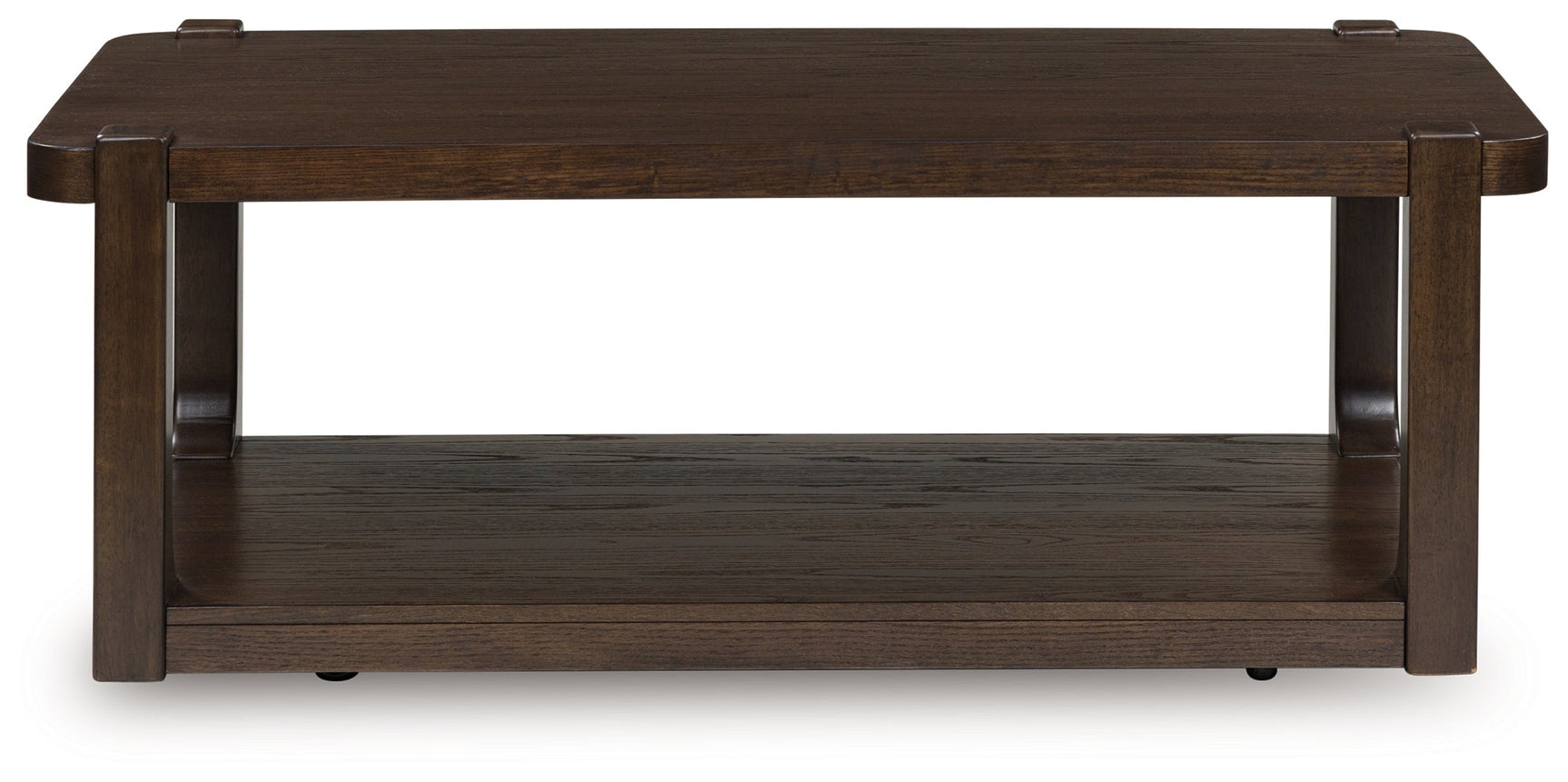 Breckington Dark Brown Rectangular Cocktail Table (Online Special Price) - Ornate Home