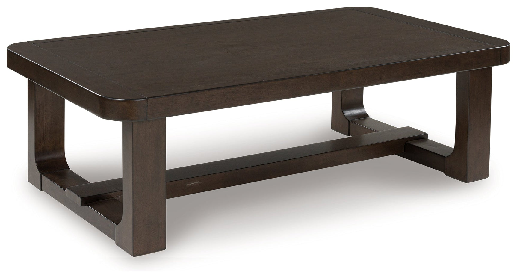 Breckington Dark Brown Rectangular Cocktail Table (Online Special Price) - Ornate Home