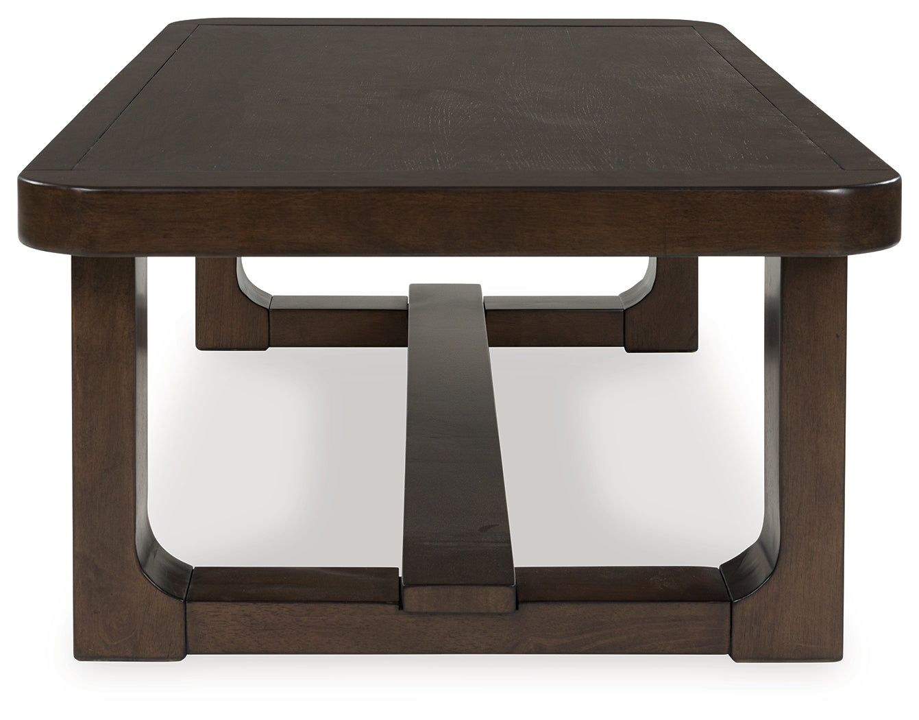 Breckington Dark Brown Rectangular Cocktail Table (Online Special Price) - Ornate Home
