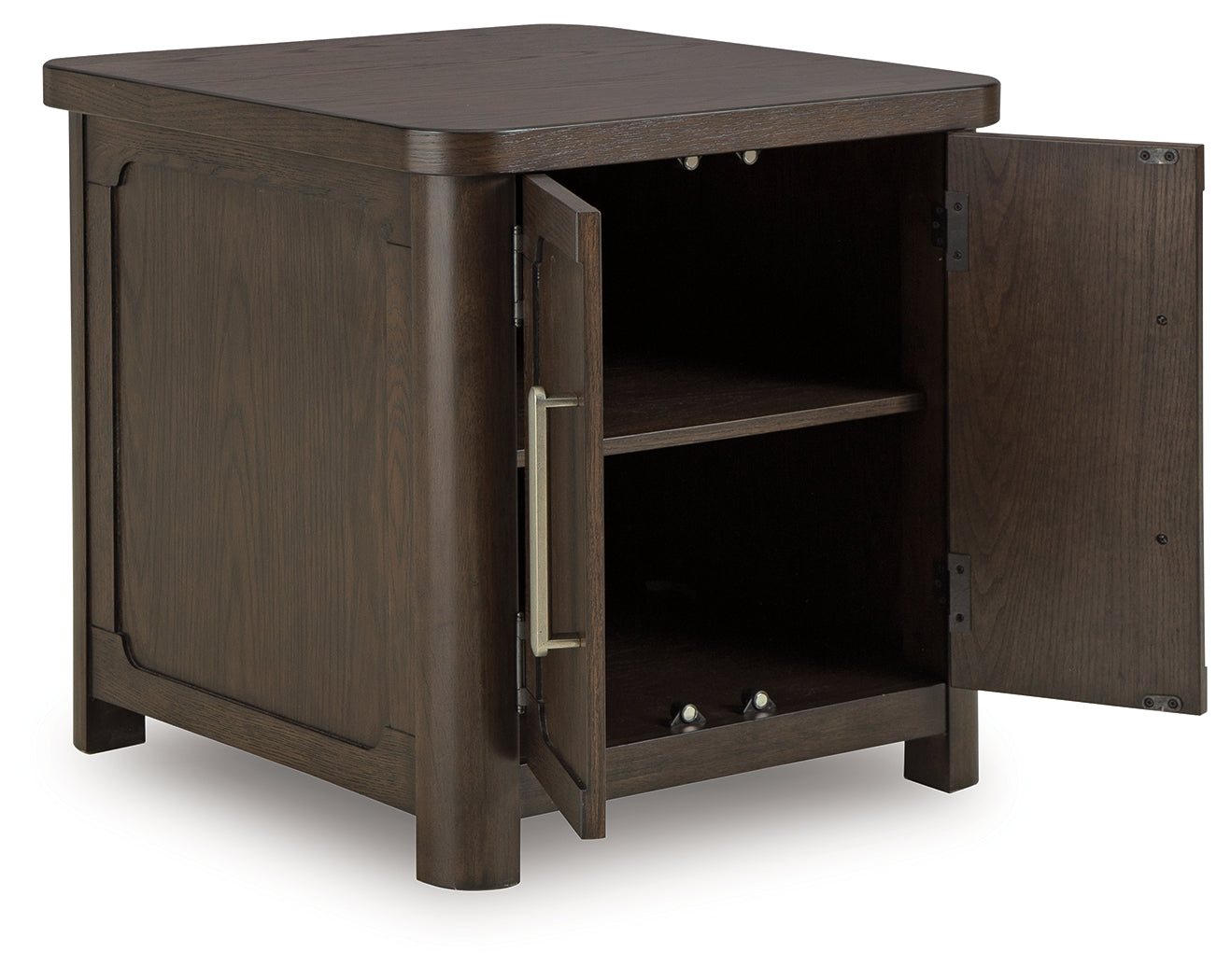 Breckington Dark Brown Rectangular End Table (Online Special Price) - Ornate Home