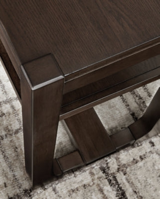 Breckington Dark Brown Sofa Table (Online Special Price) - Ornate Home