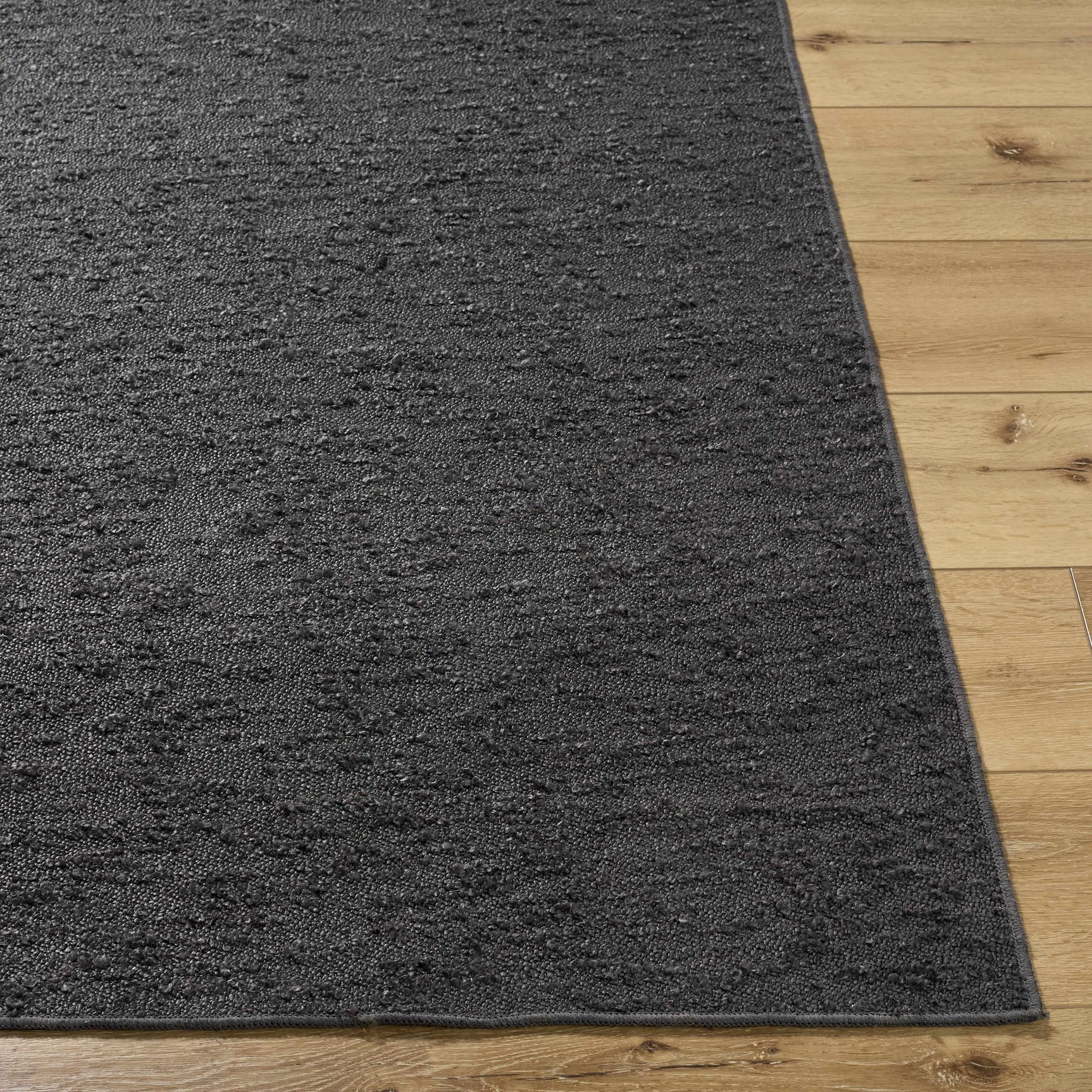 Breena Charcoal Washable Area Rug - Ornate Home