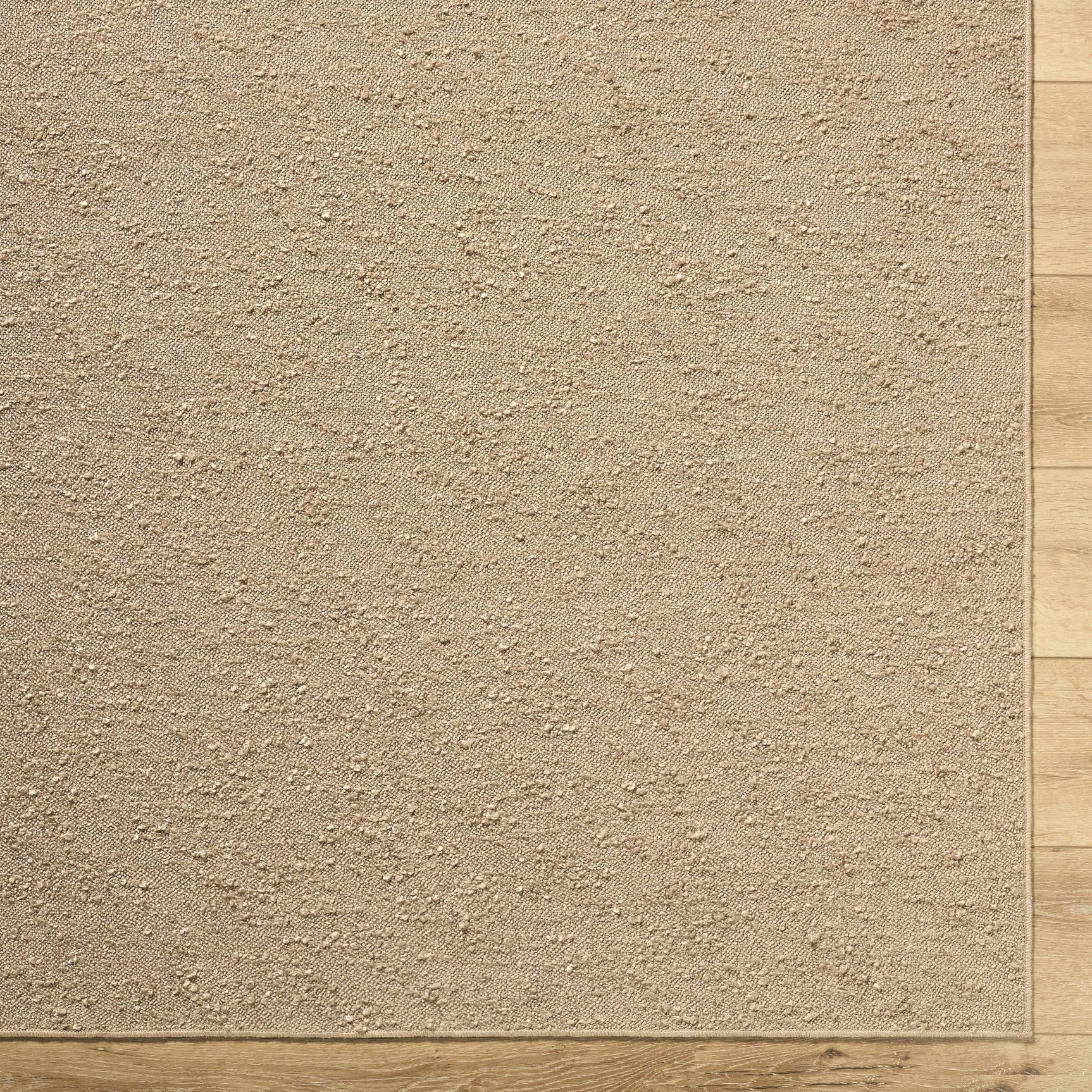 Breena Solid Taupe Washable Area Rug - Ornate Home