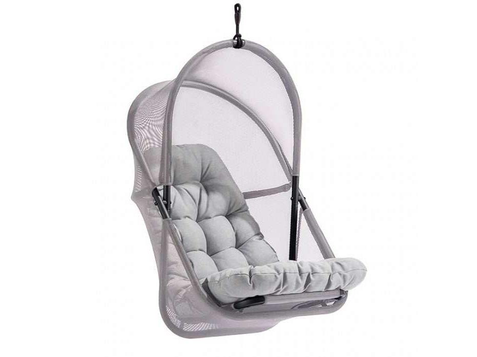 Breeze Light Gray Swing Chair - Ornate Home