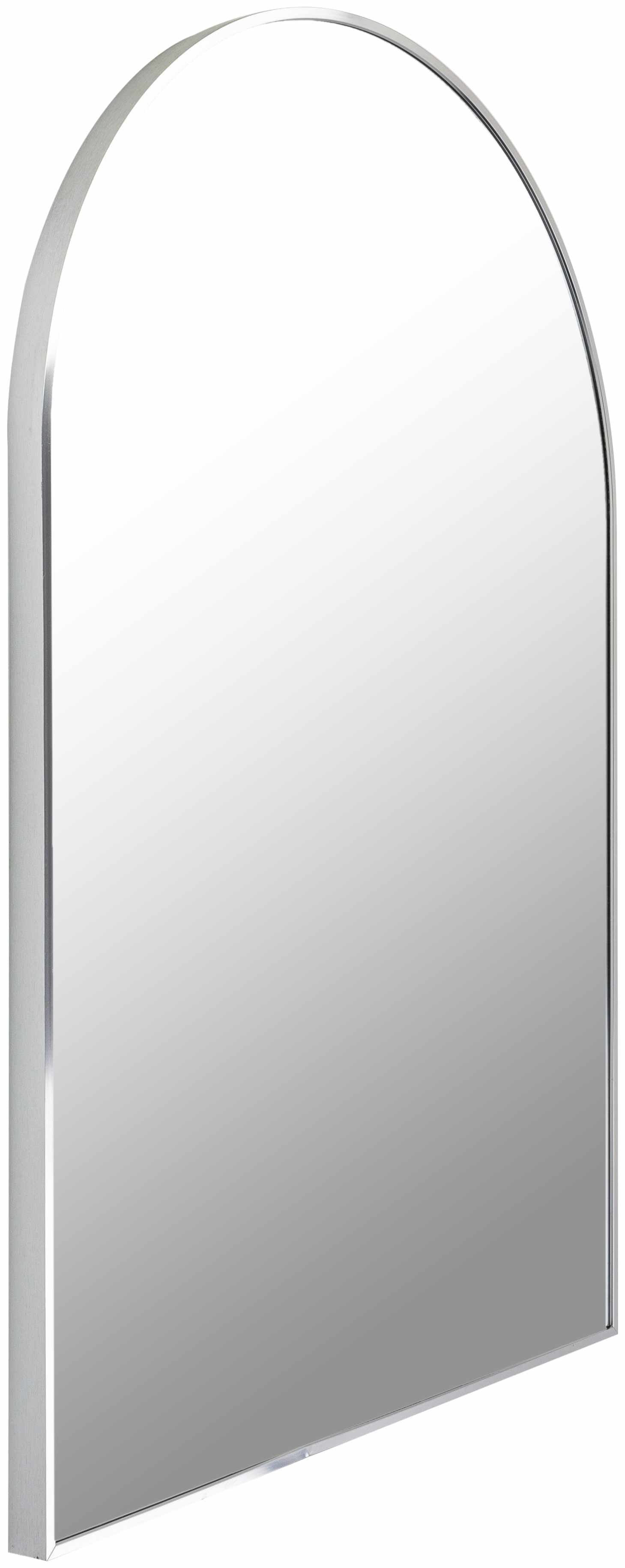Brembilla Silver Gray Contemporary Mirror - Ornate Home