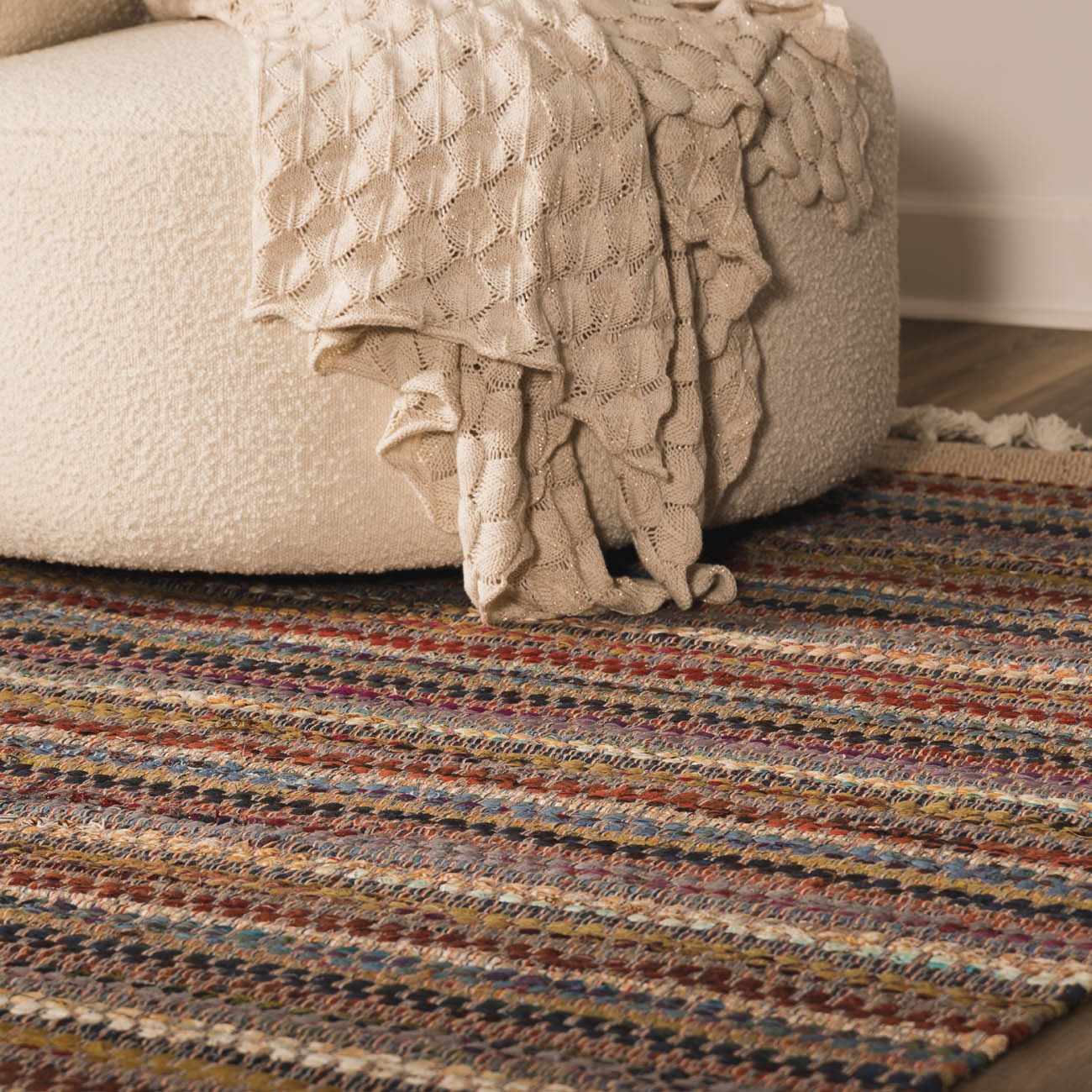 Brenda Crimson Area Rug - Ornate Home