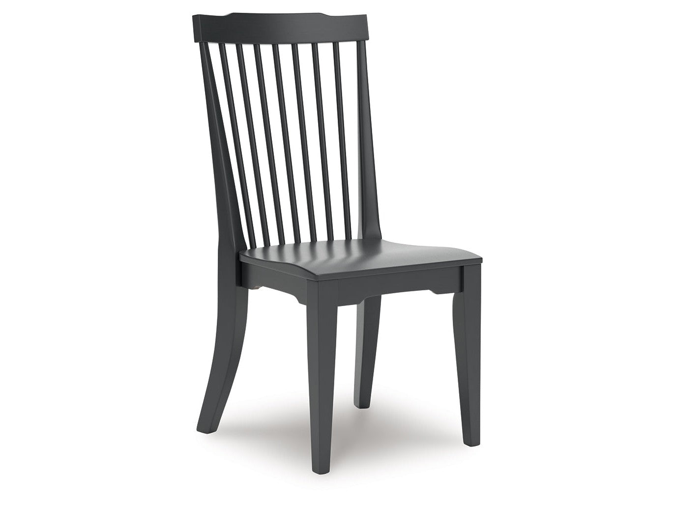 Brenkerton Black Dining Room Side Chair (Set of 2) (Online Special Price) - Ornate Home