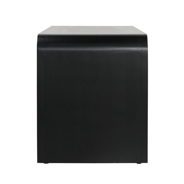 Brennan Black/Natural Desk - Ornate Home