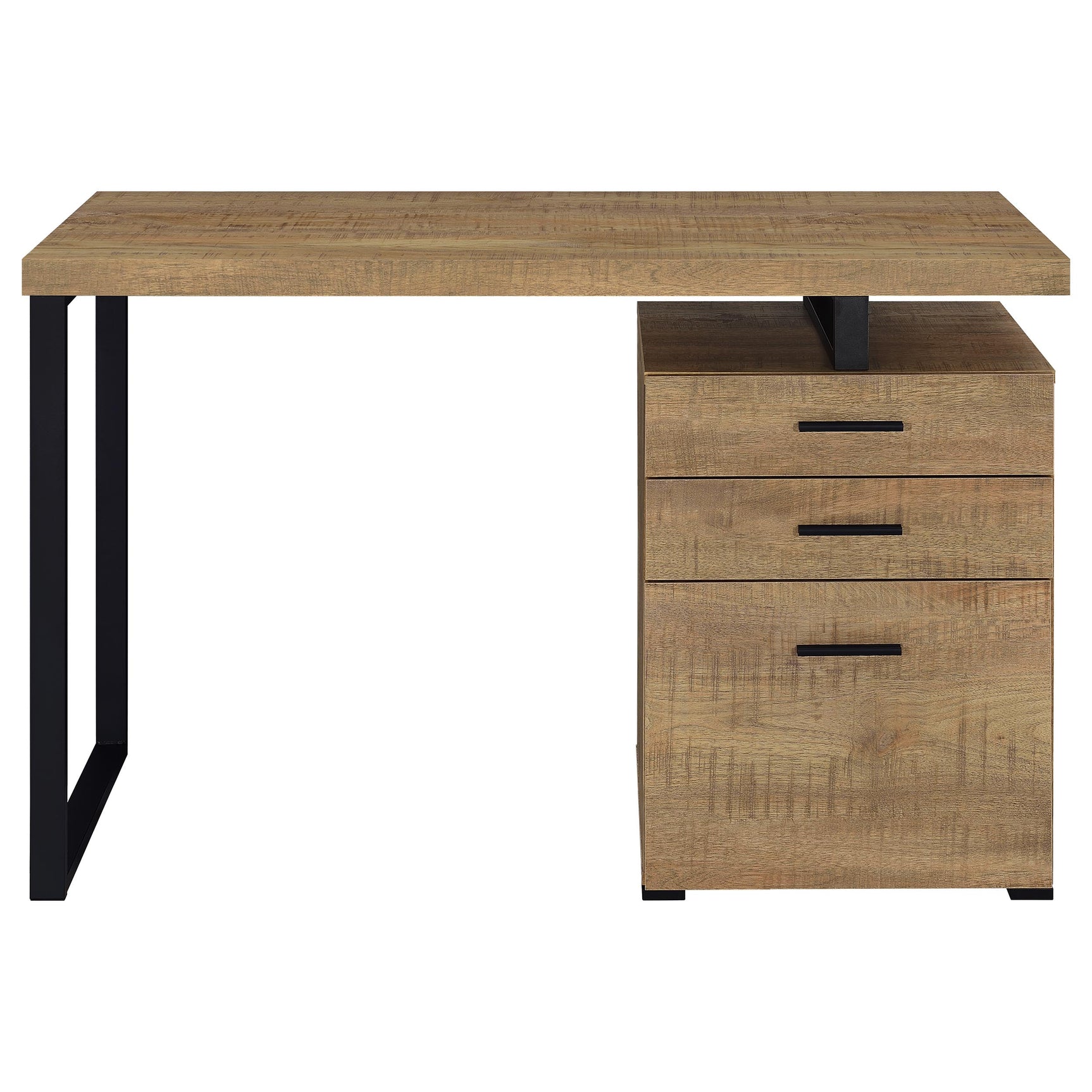 Brennan Mango 47-inch 3-drawer Office Computer Desk - Ornate Home