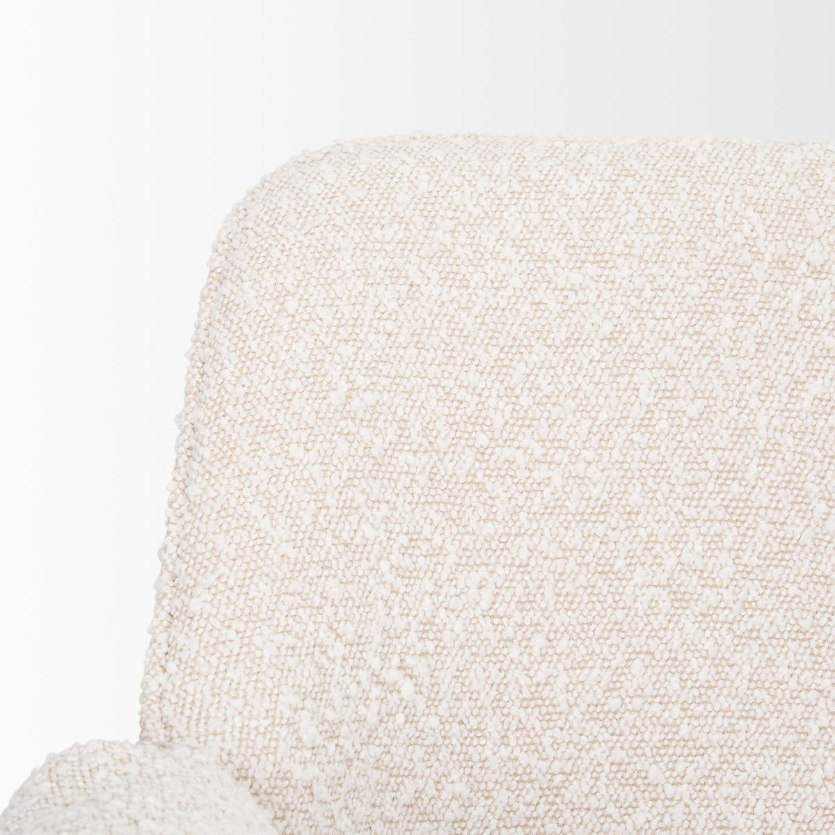 Brently Cream Curved Back Dining Arm Chair (Set of 2) - Ornate Home