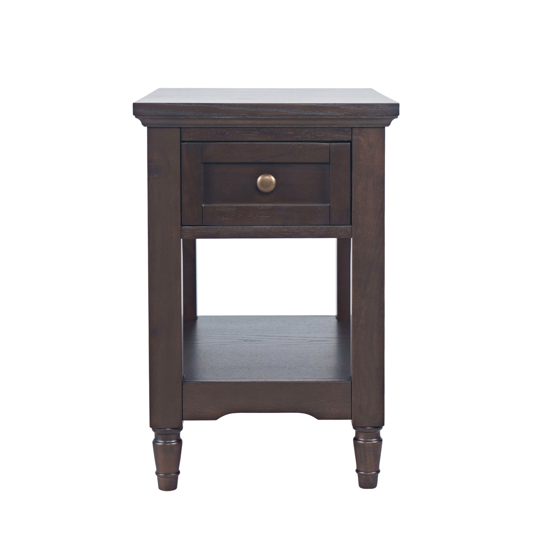 Brentwood Arbor Oak Chairside Table - Ornate Home