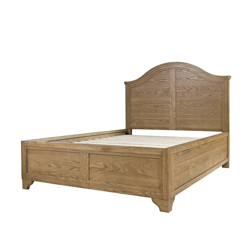 Brentwood Cascade Oak King Bed - Ornate Home