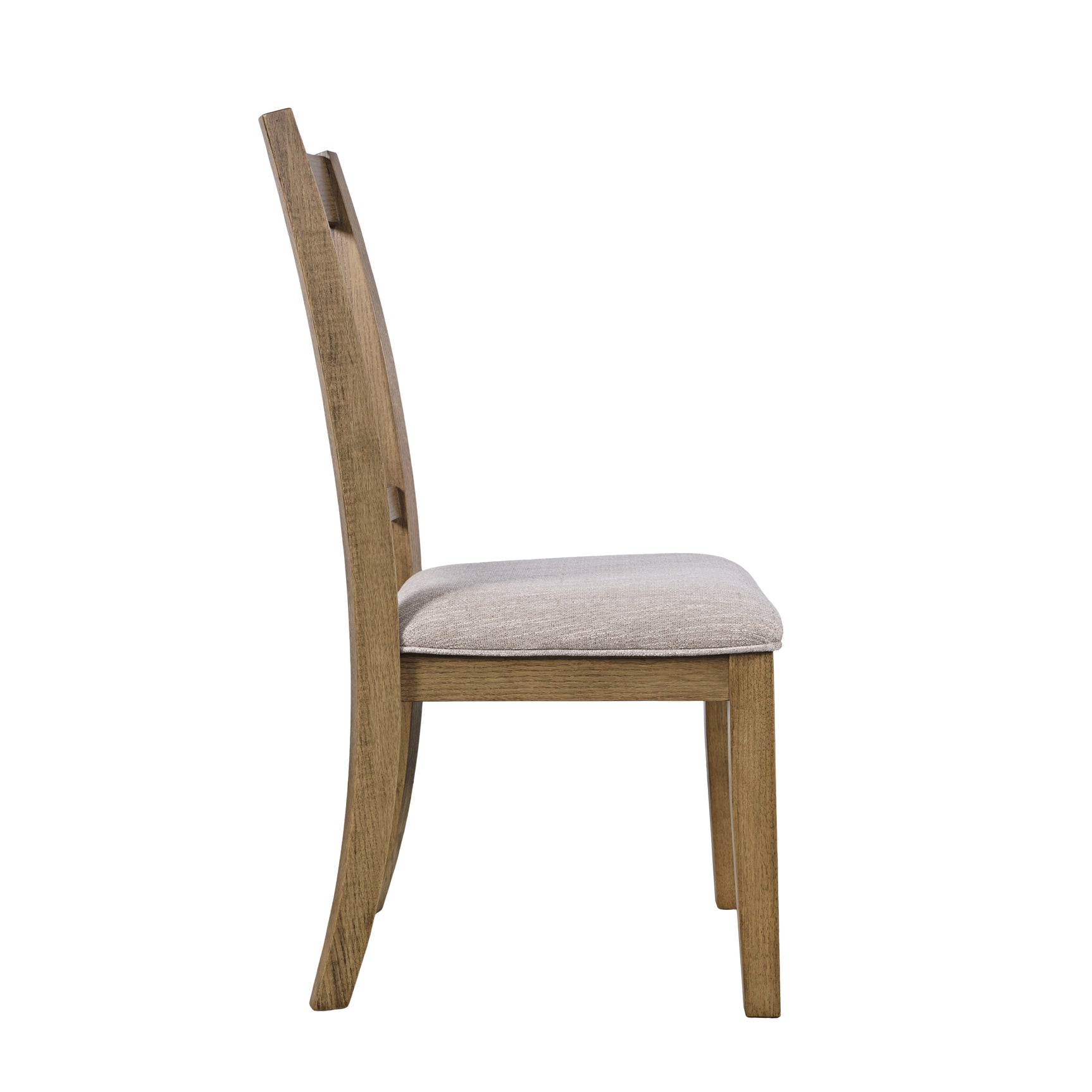 Brentwood Cascade Oak Slatback Chair (Set of 2) - Ornate Home
