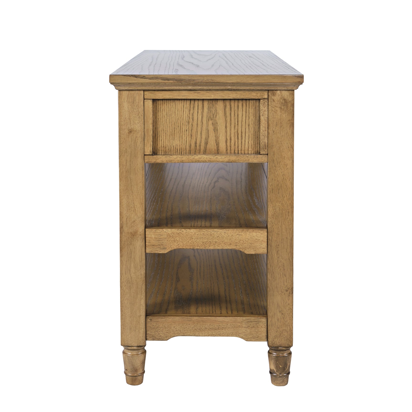 Brentwood Cascade Oak Sofa Table - Ornate Home