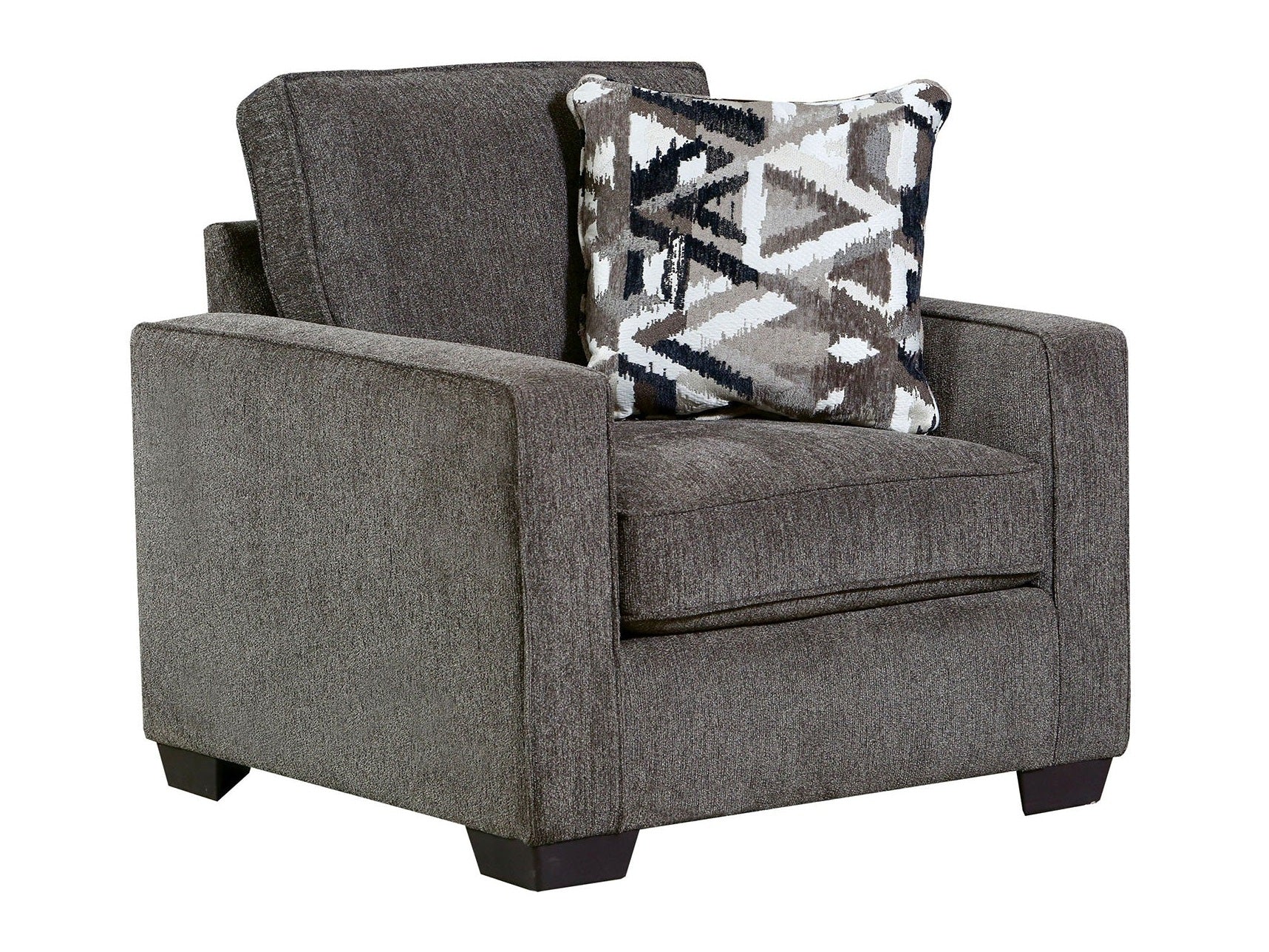 Brentwood Gray Chair - Ornate Home