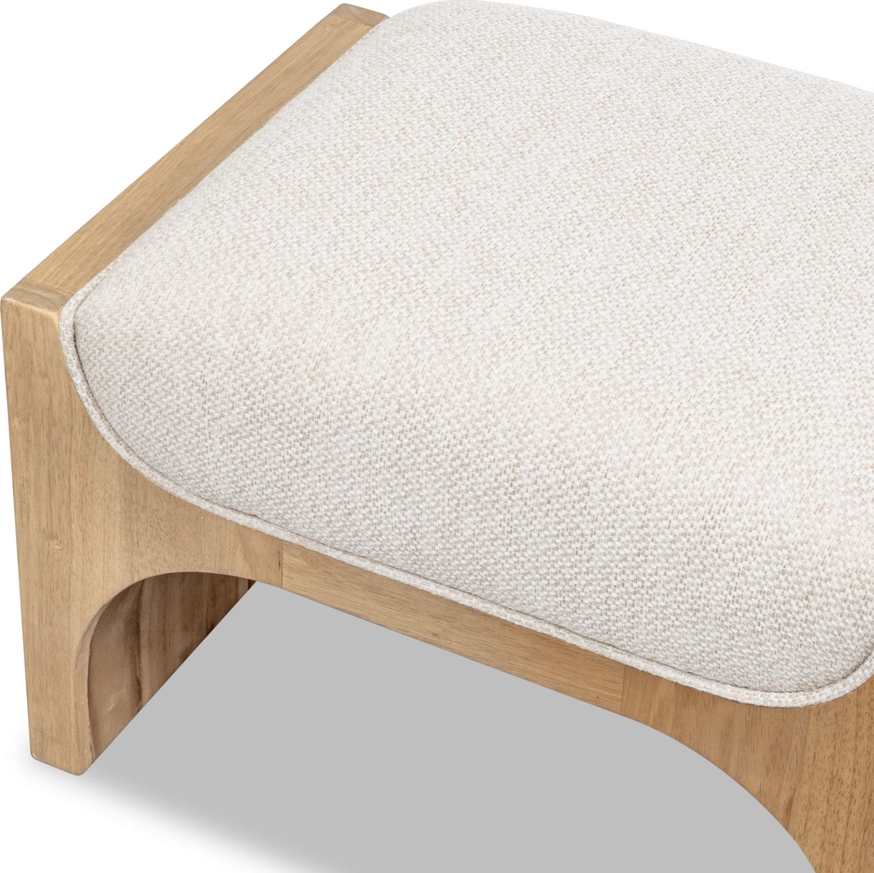 Brentwood Harvest Weave/Brioche Ottoman - Ornate Home