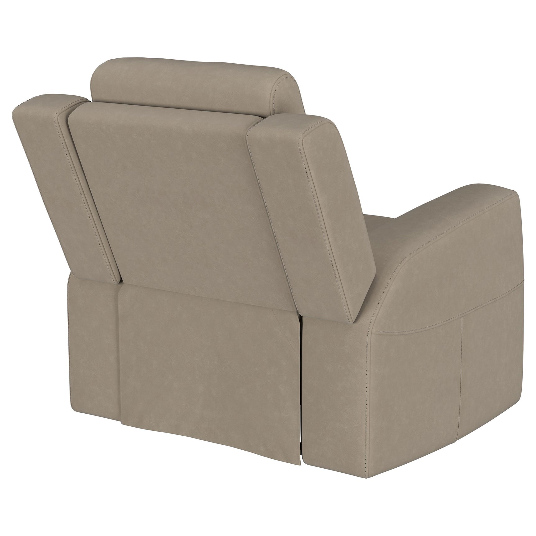 Brentwood Taupe Rocker Recliner - Ornate Home