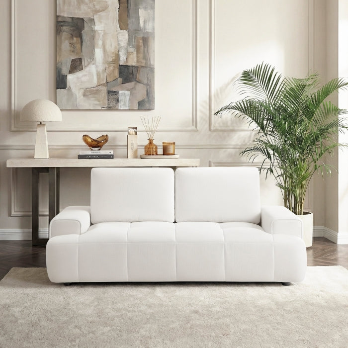 Brera Gray Loveseat - Ornate Home