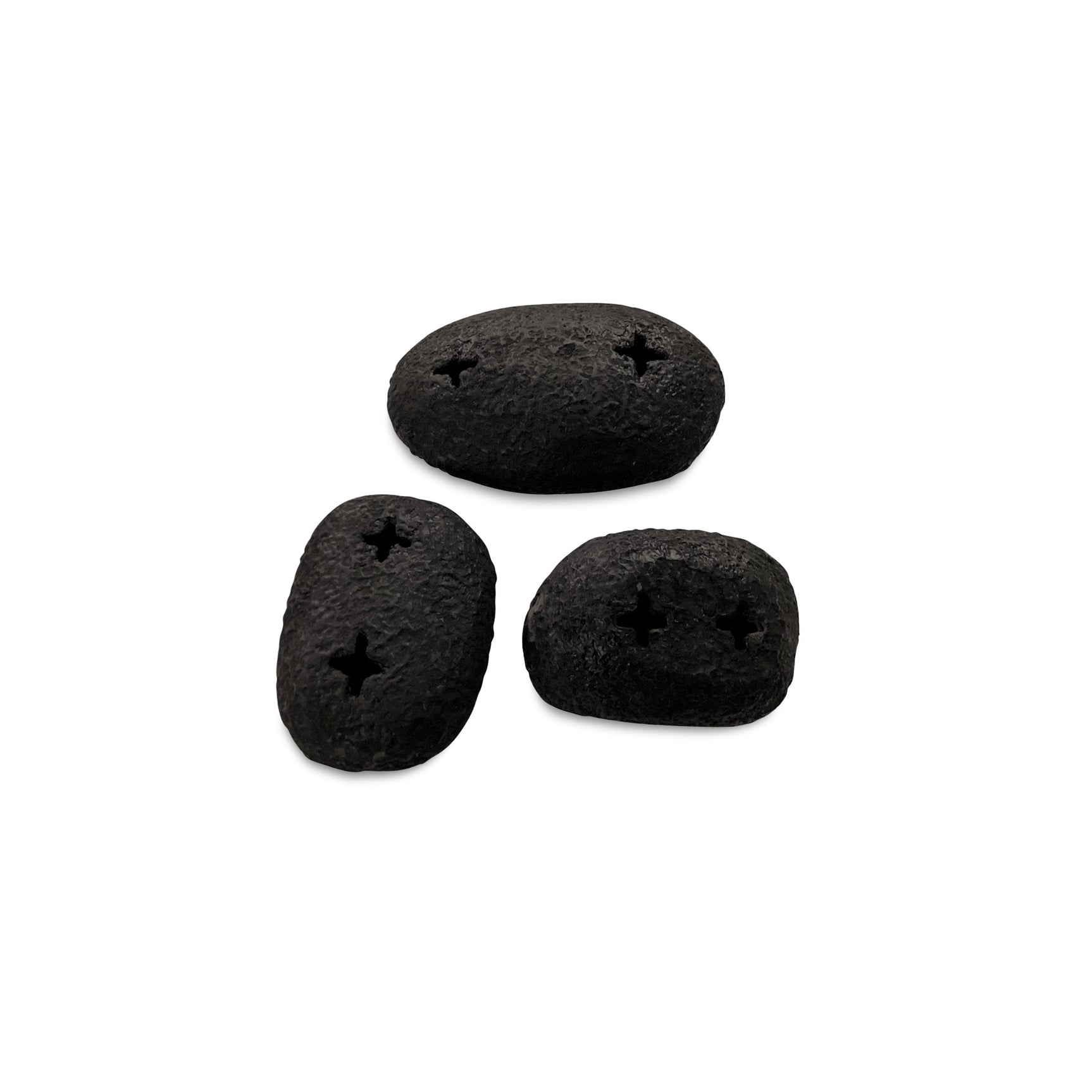Breton Black Cast Aluminum Wall Sculpture (Set of 3) - Ornate Home