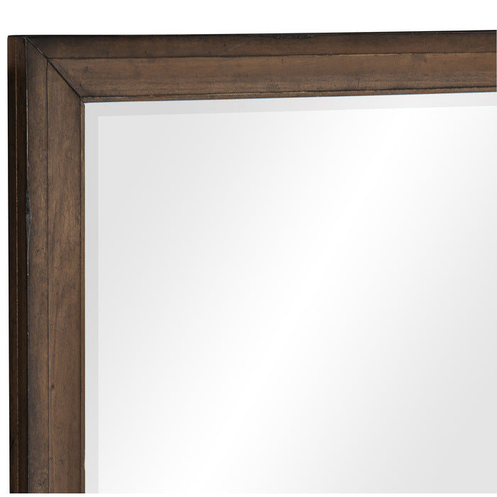 Brevard Light Brown Mirror - Ornate Home