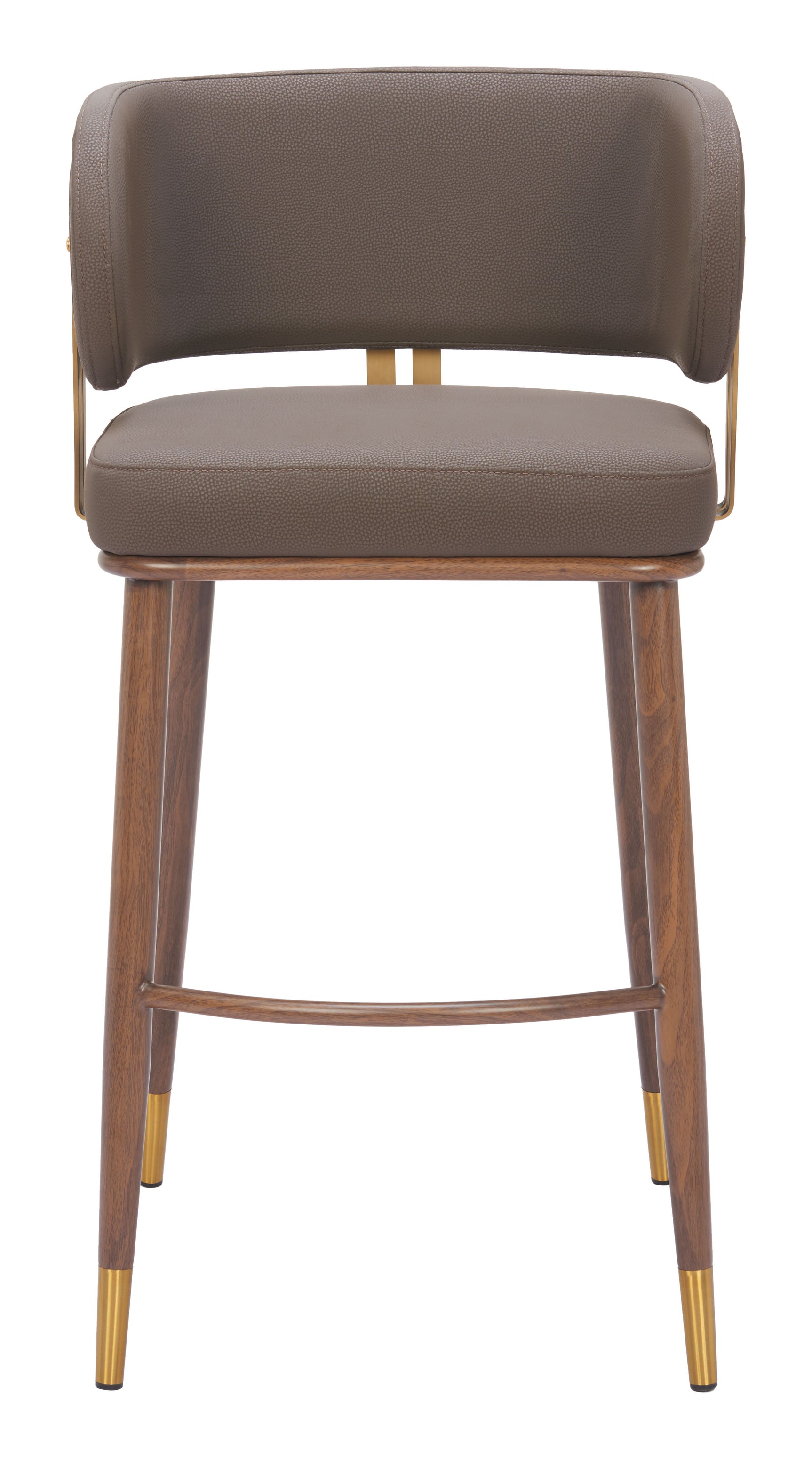 Brew Brown & Walnut Barstool - Ornate Home