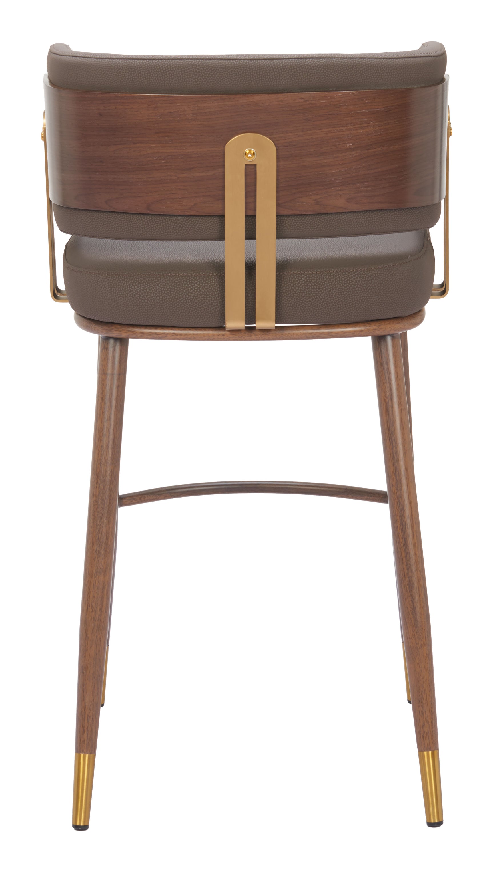 Brew Brown & Walnut Barstool - Ornate Home