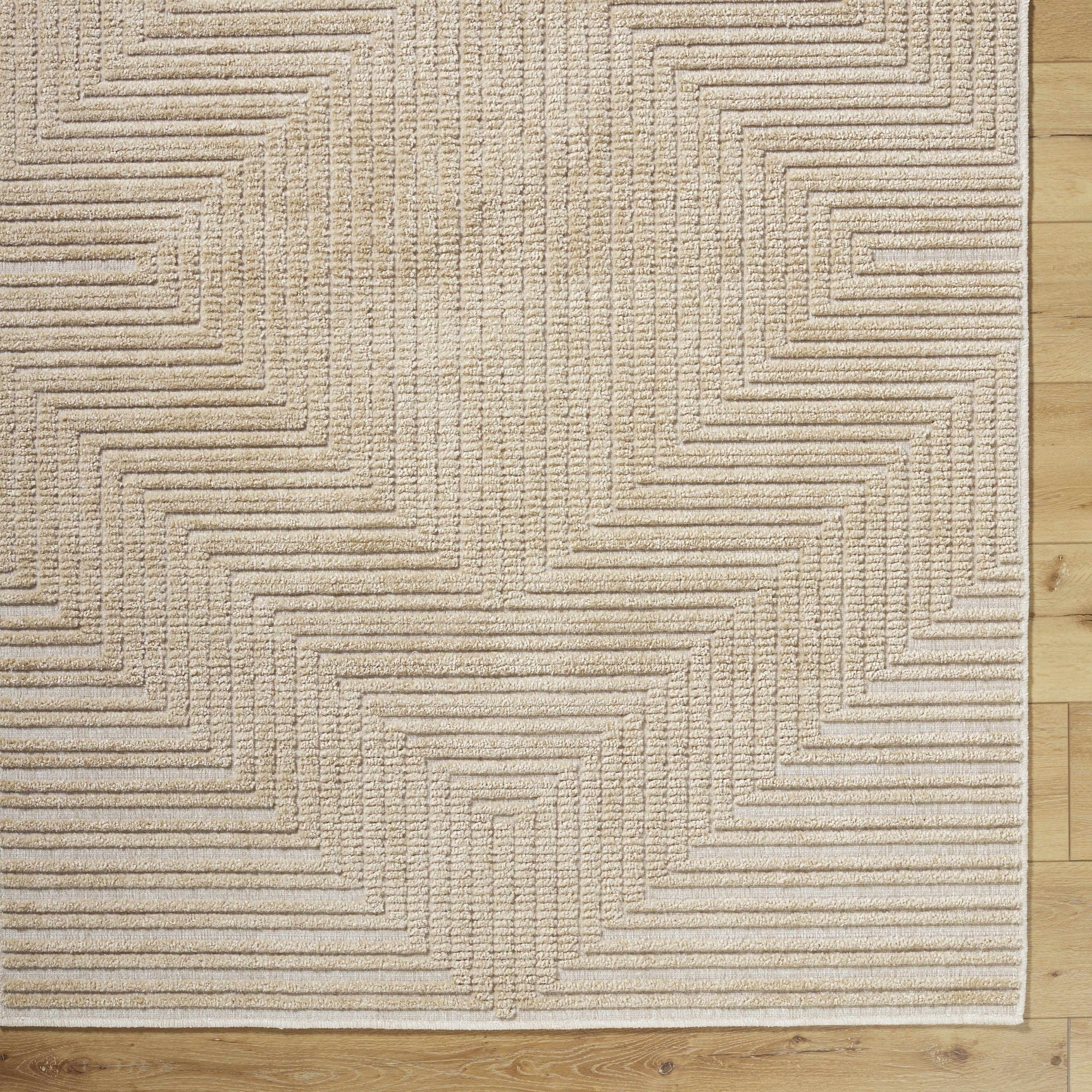Briana Brown Washable Area Rug - Ornate Home