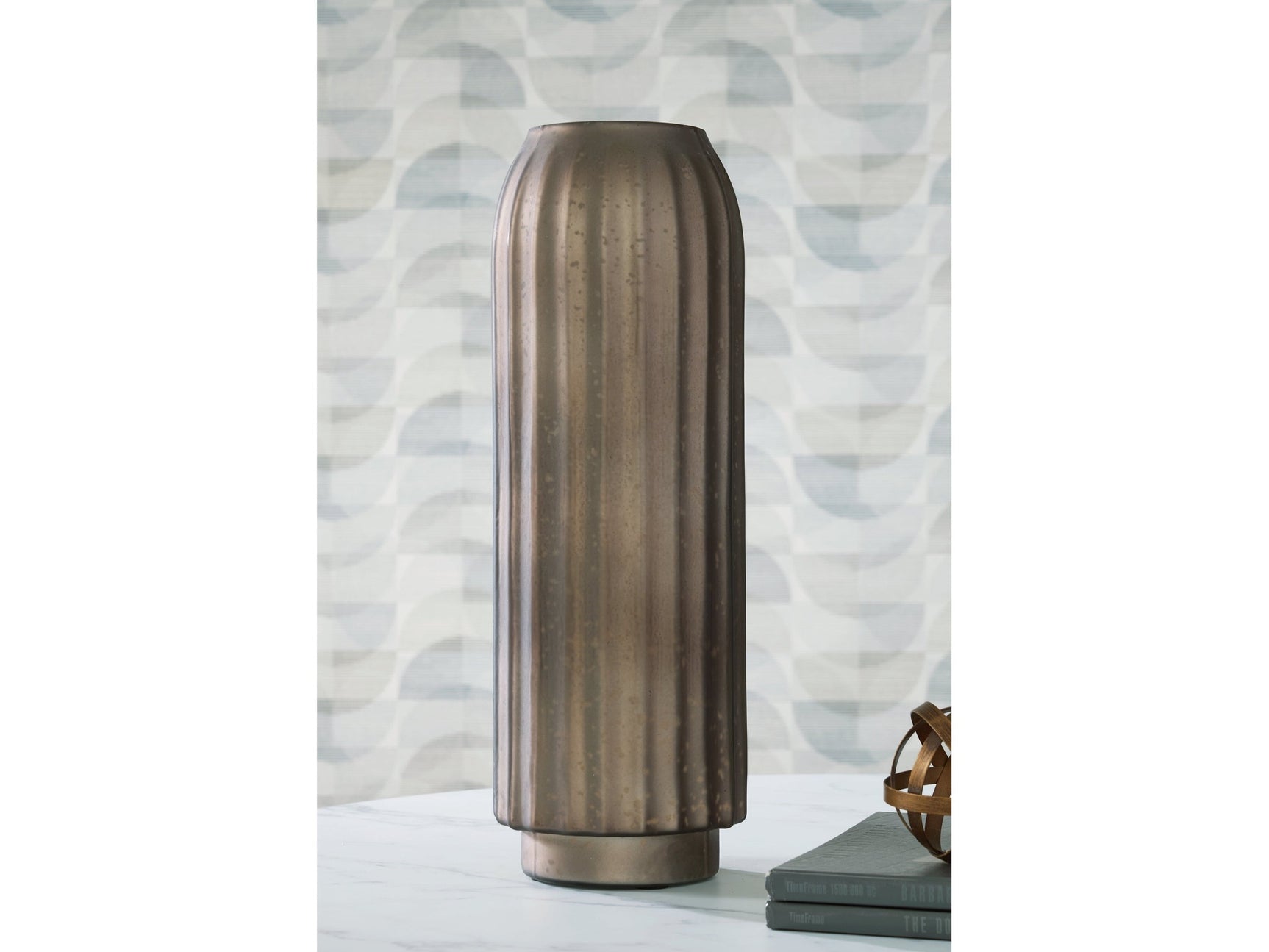 Briarcott Brown Vase (17.75" H) - Ornate Home