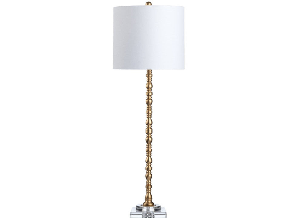 Brice Gold Buffet Lamp - Ornate Home