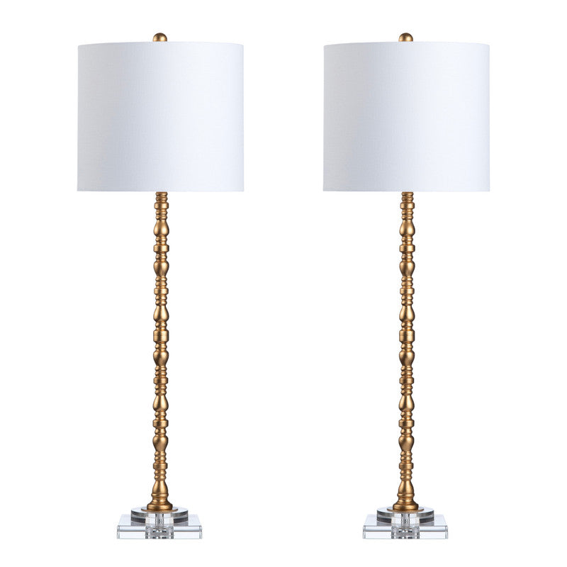 Brice Gold Buffet Lamp (Set of 2) - Ornate Home