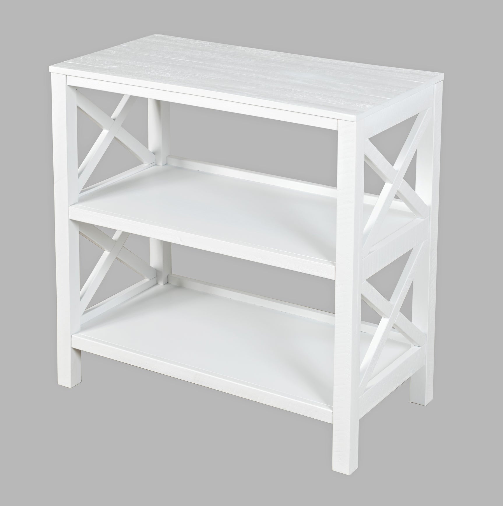 Bridgehampton White Bookcase - Ornate Home