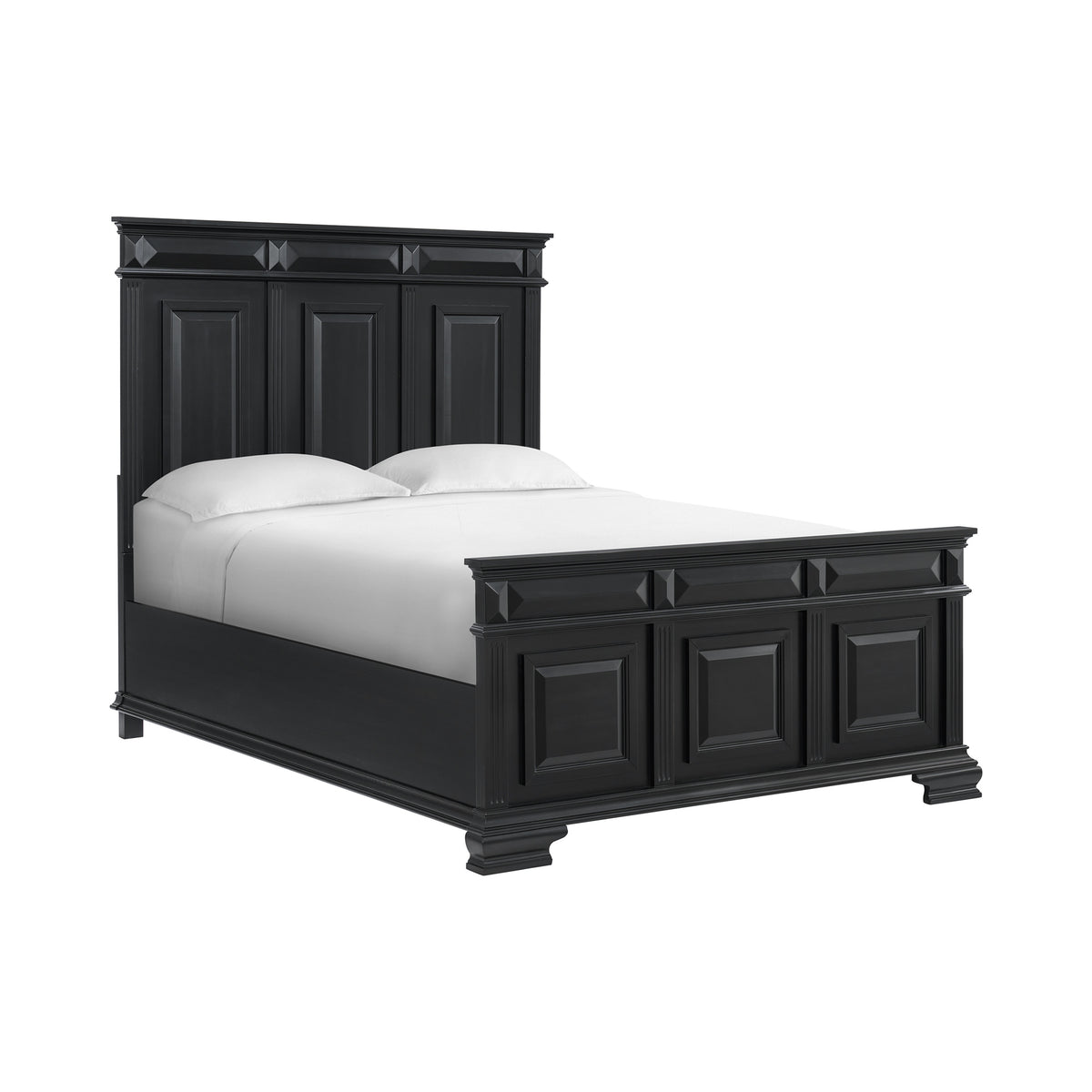 Bridgestone Black 3-Piece Queen Panel Bedroom Set