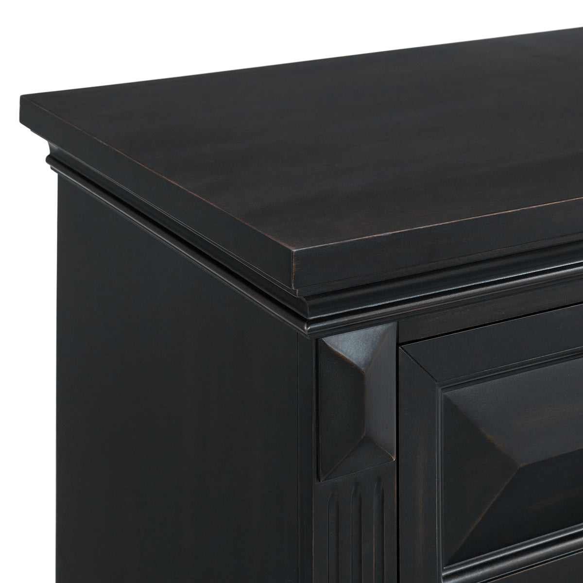 Bridgestone Black 7-Drawer Dresser - Ornate Home