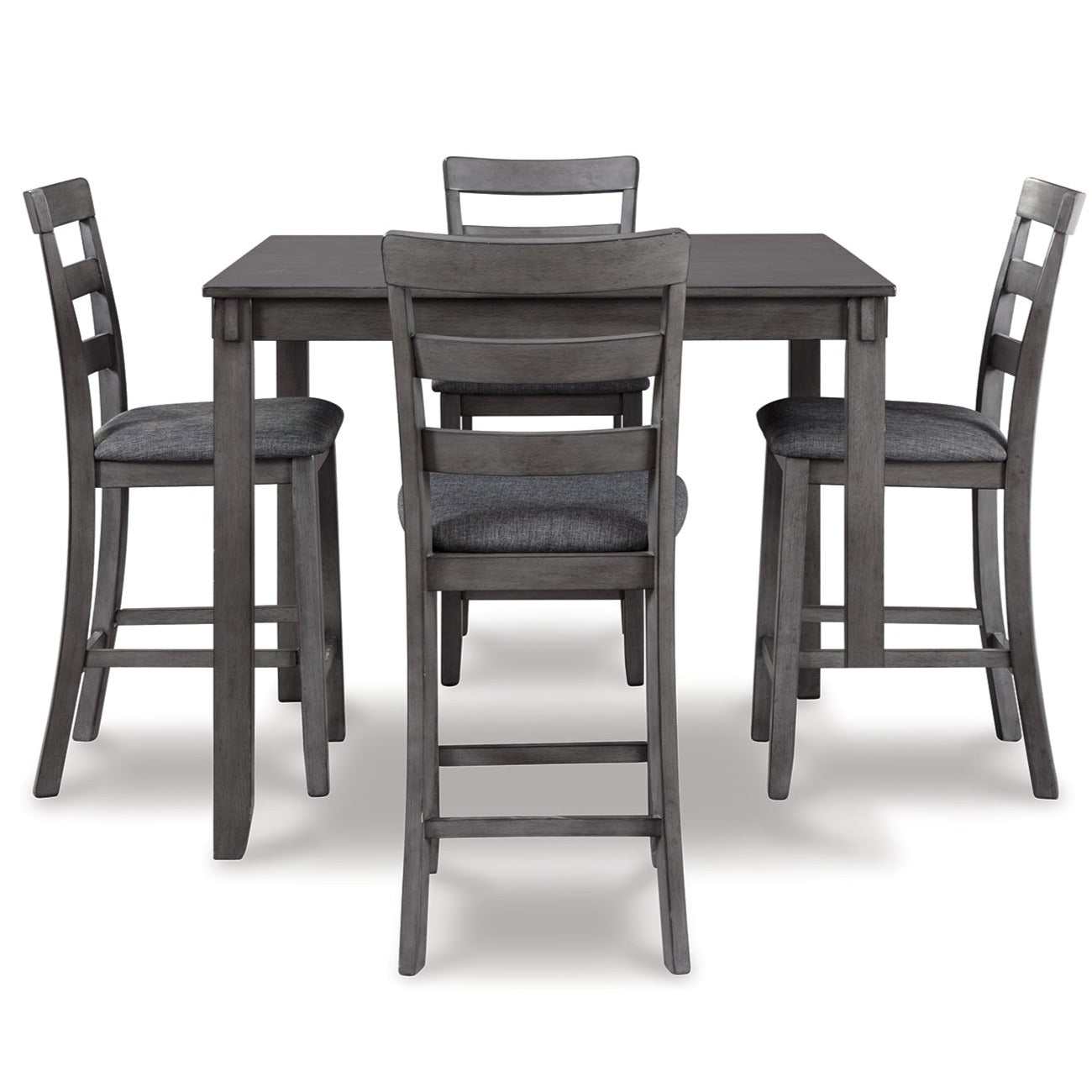 Bridson Gray Counter Height Dining Room Set (Set of 5) (Online Special Price) - Ornate Home