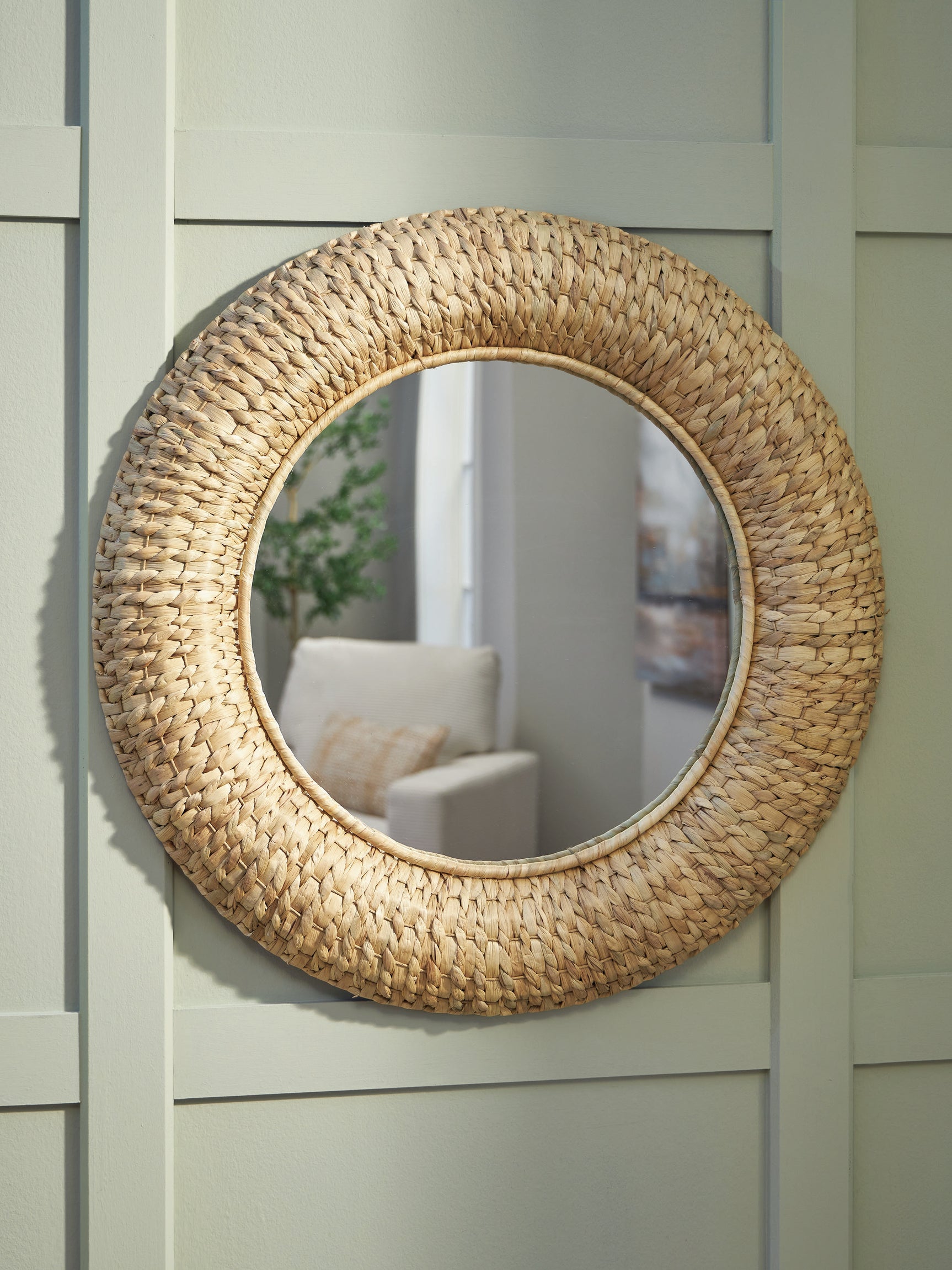 Briggsburg Natural Accent Mirror - Ornate Home