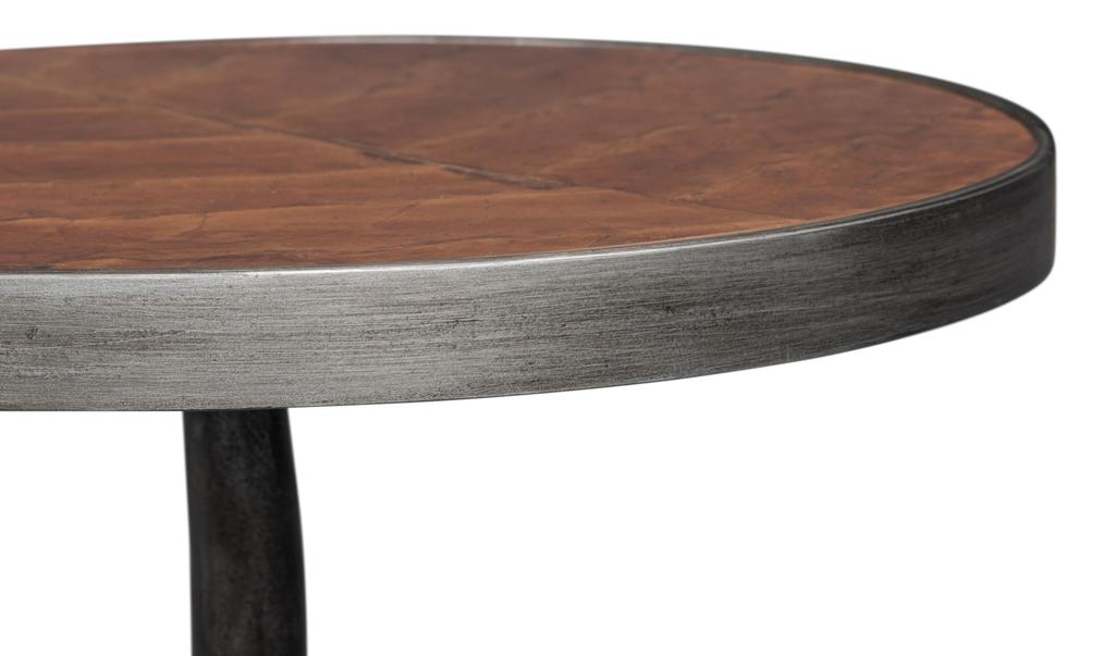 Brightleaf Brown Side Table - Ornate Home