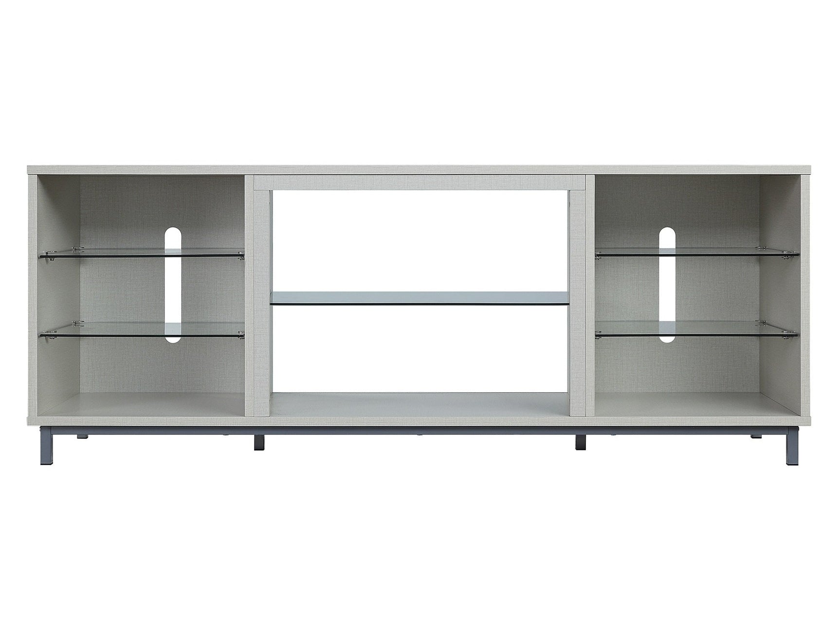 Brighton 60" TV Stand in Beige - Ornate Home