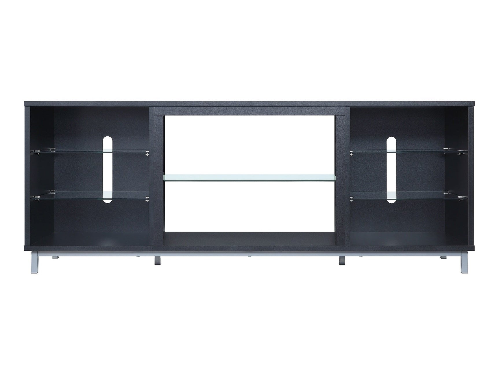 Brighton 60" TV Stand in Onyx - Ornate Home