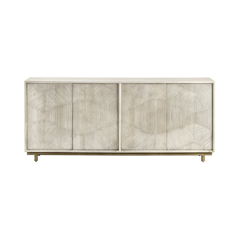 Brighton Cream/Gold Sideboard - Ornate Home