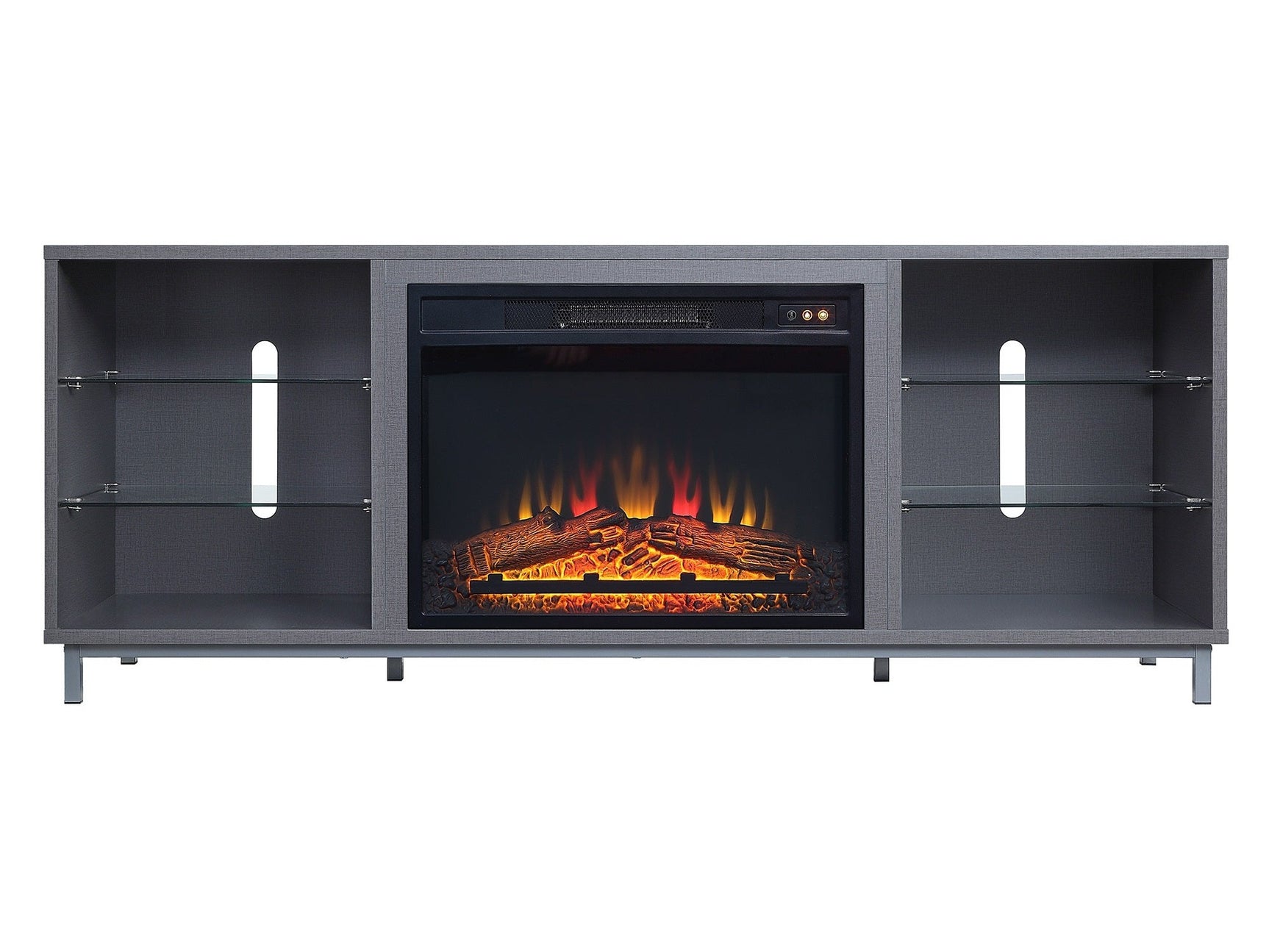 Brighton Fireplace in Grey - Ornate Home