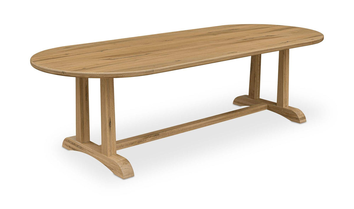 Brighton Natural Large Dining Table - Ornate Home