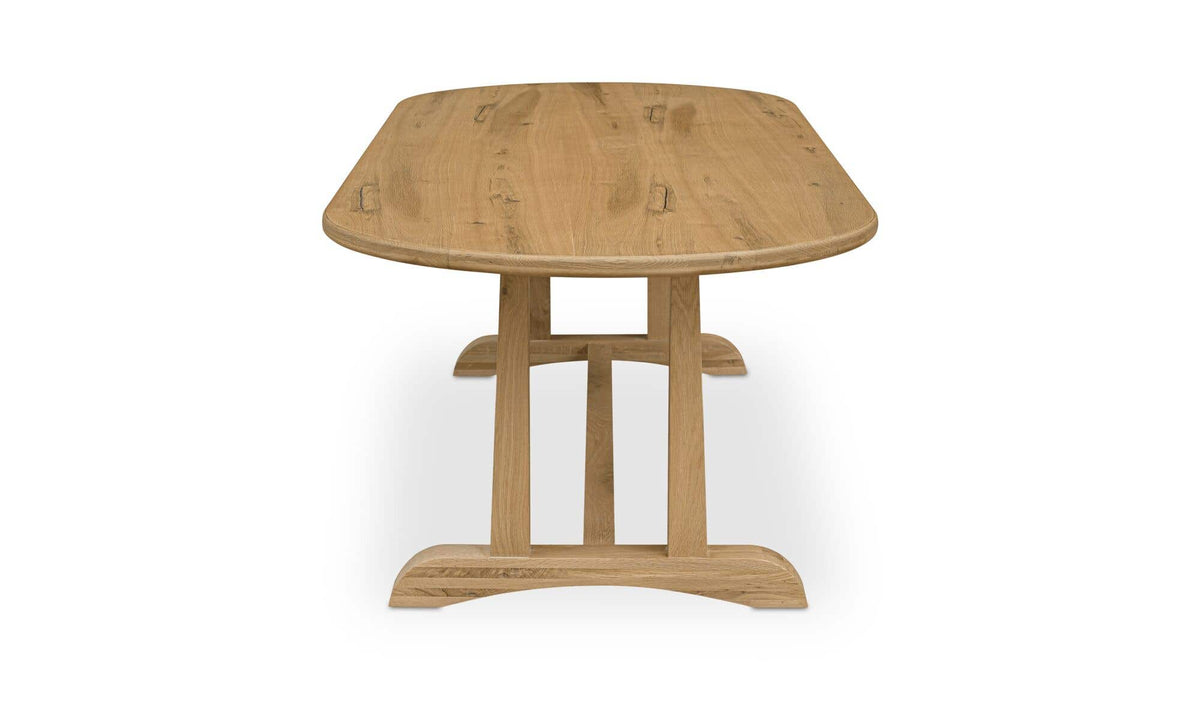 Brighton Natural Large Dining Table - Ornate Home