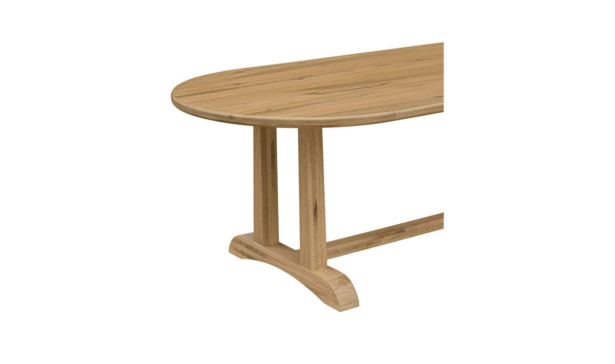 Brighton Natural Large Dining Table - Ornate Home
