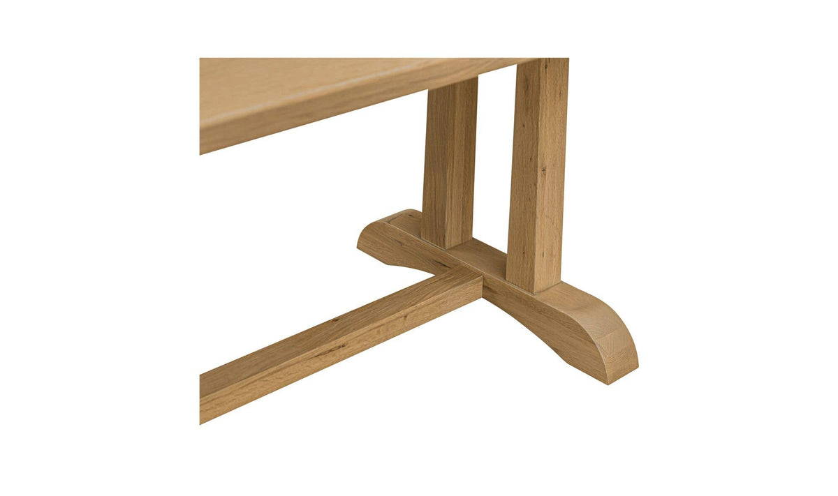 Brighton Natural Small Dining Table - Ornate Home