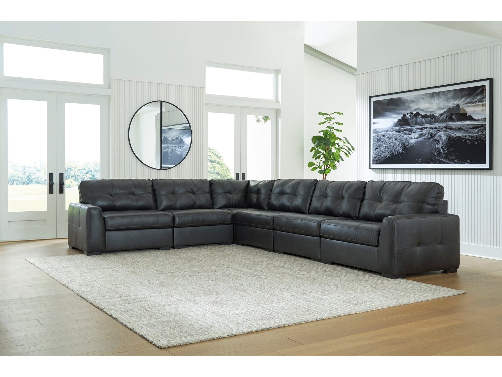 Brindley Pier Fog 6-Piece Sectional (Online Special Price) - Ornate Home