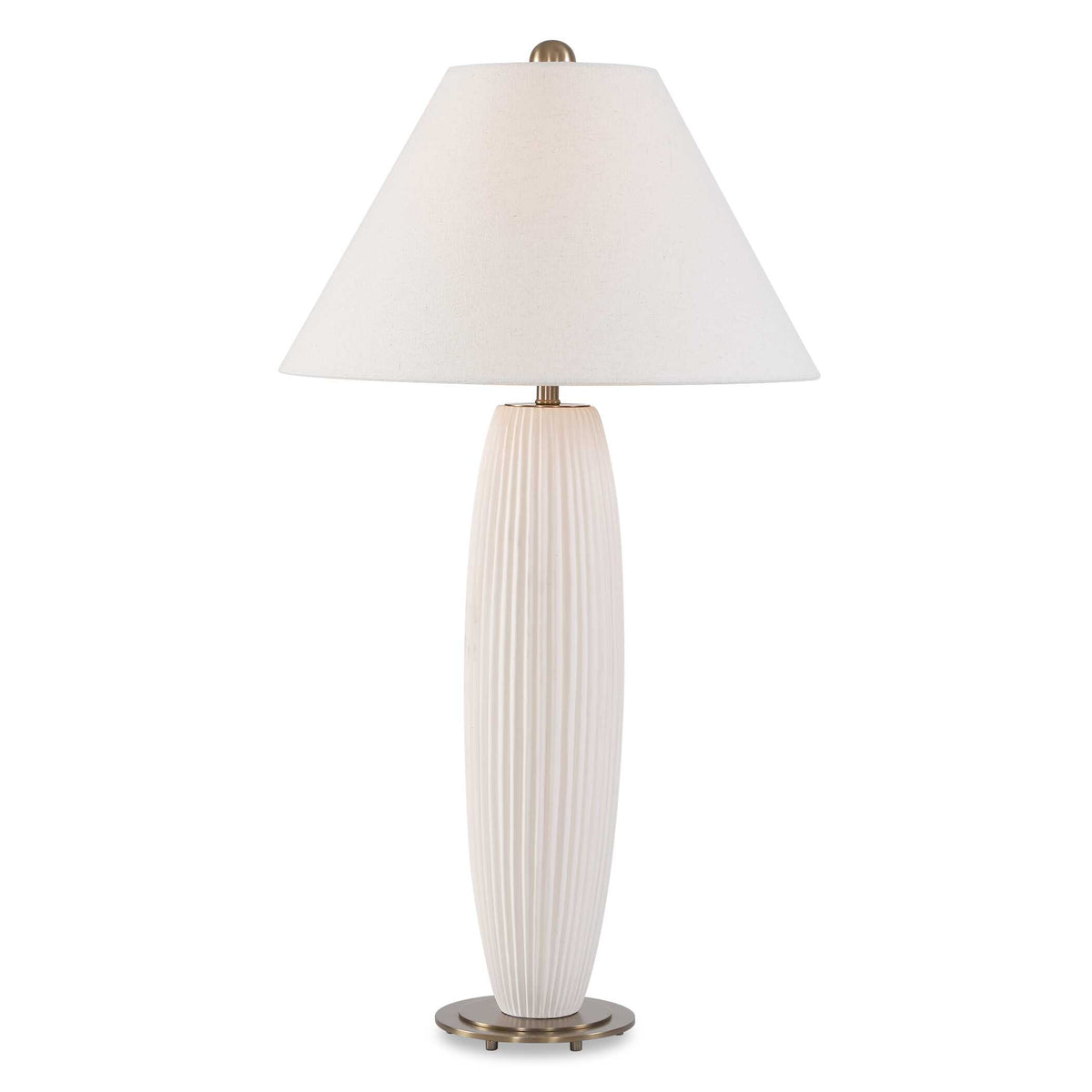 Brinsley Ivory Table Lamp - Ornate Home
