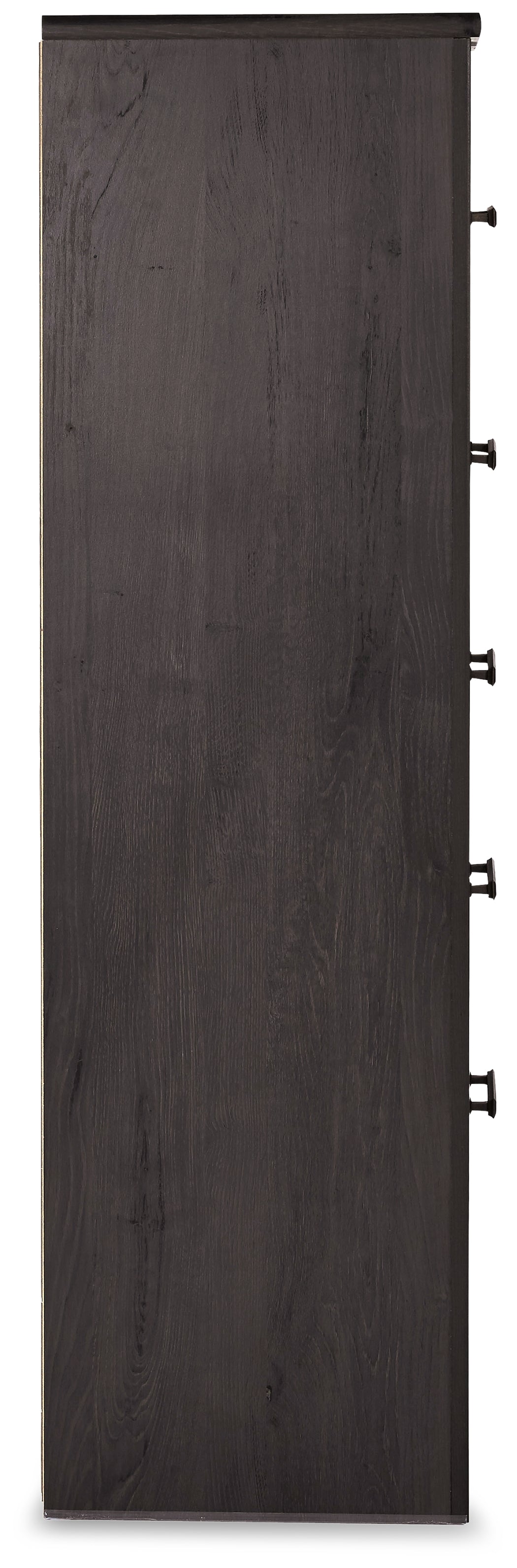 Brinxton Charcoal King Panel Bed & Dresser & Mirror & Chest & Nightstand - Ornate Home