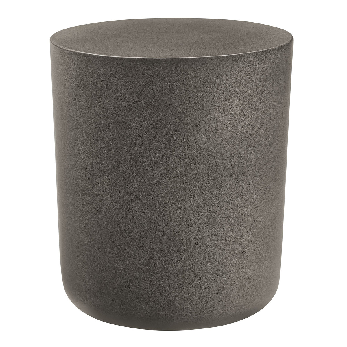 Brion Gray Indoor - Outdoor Patio Concrete Stool - Ornate Home